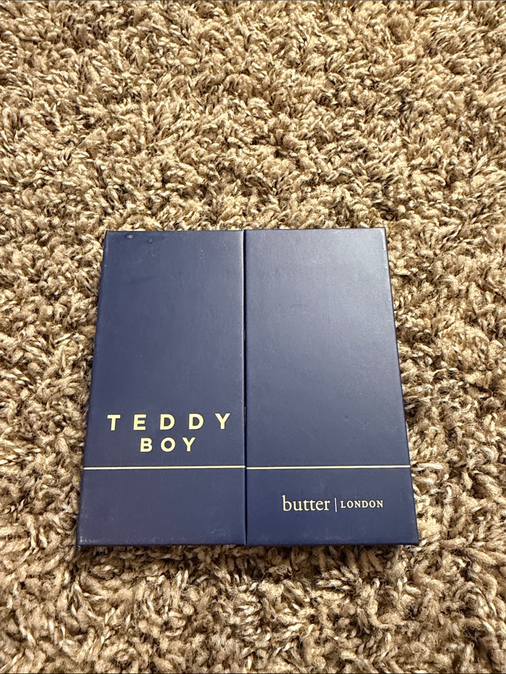 butter LONDON Teddy Boy Eyeshadow Palette - Navy and Gold